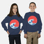 Hokusai Gojira-Variant-youth crew neck sweatshirt-Mdk7