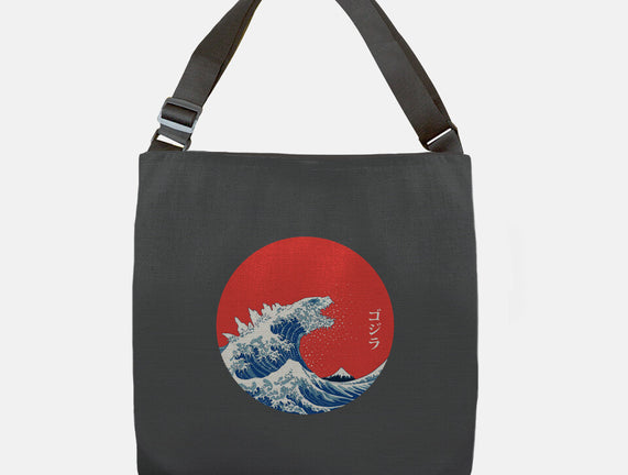 Hokusai Gojira-Variant