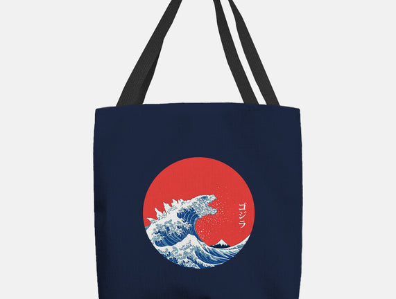 Hokusai Gojira-Variant