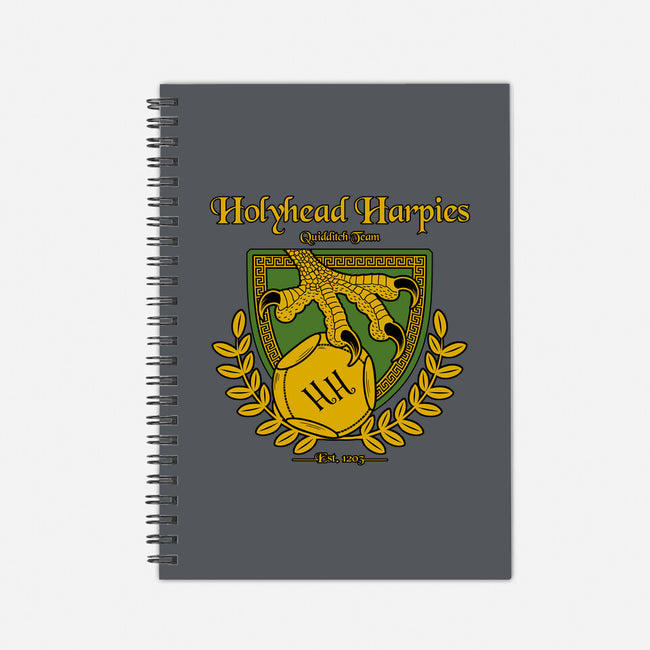 Holyhead Harpies-none dot grid notebook-IceColdTea