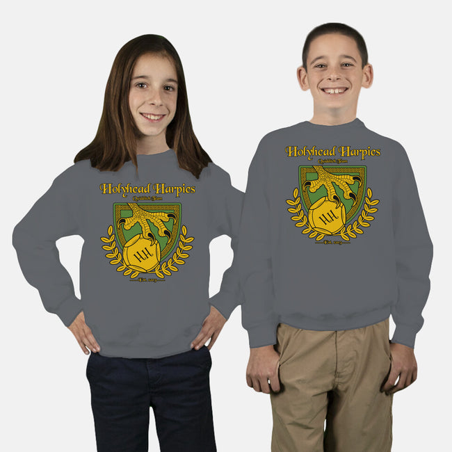 Holyhead Harpies-youth crew neck sweatshirt-IceColdTea