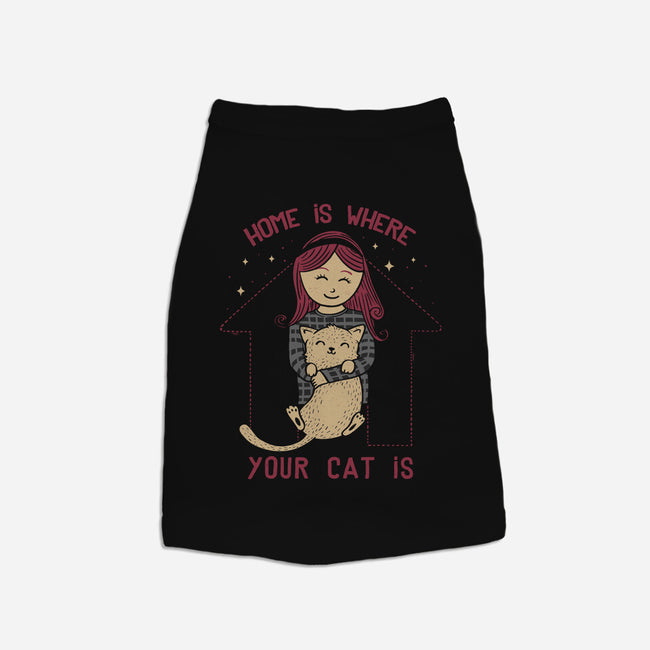 Home Is Where Your Cat Is-cat basic pet tank-tobefonseca