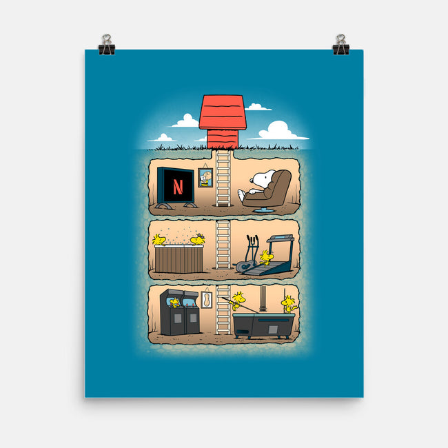 Home Sweet Home-none matte poster-trheewood