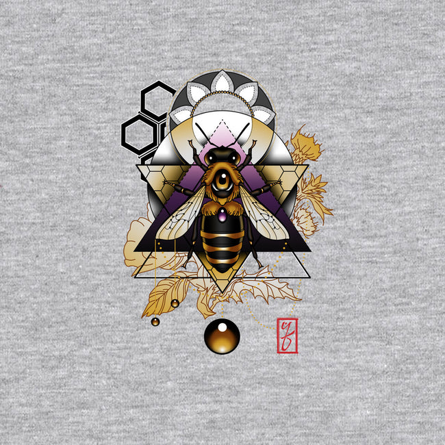 Honey Bee-womens basic tee-etcherSketch