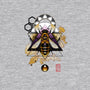 Honey Bee-womens basic tee-etcherSketch