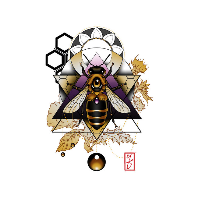 Honey Bee-unisex baseball tee-etcherSketch