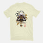 Honey Bee-womens basic tee-etcherSketch
