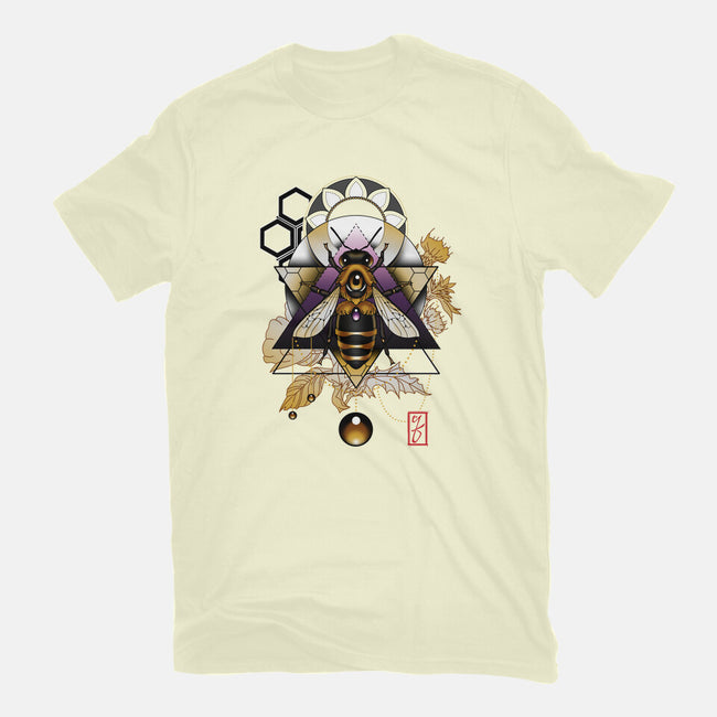 Honey Bee-womens fitted tee-etcherSketch