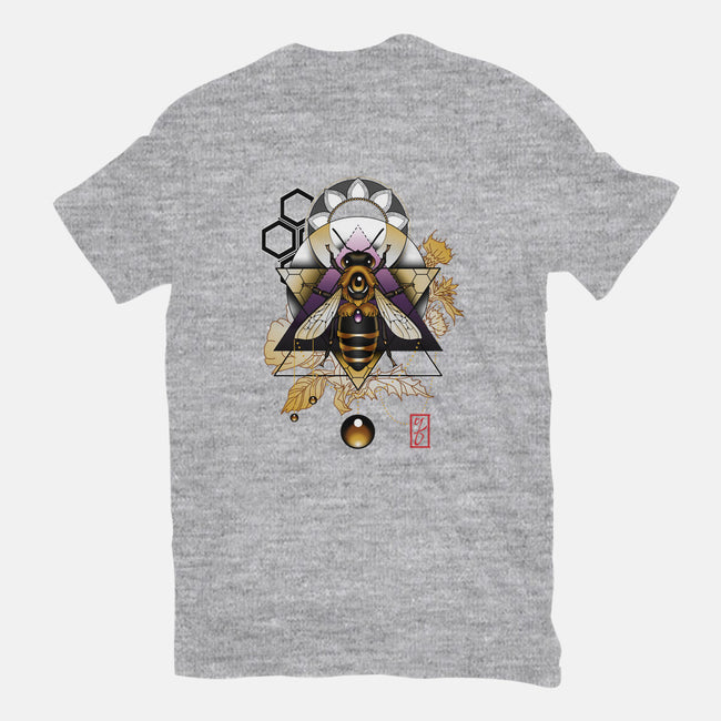 Honey Bee-womens basic tee-etcherSketch