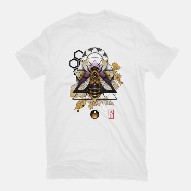 Honey Bee-womens fitted tee-etcherSketch