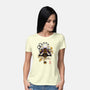 Honey Bee-womens basic tee-etcherSketch