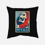 Hope for Myah-none removable cover w insert throw pillow-comicgeek82