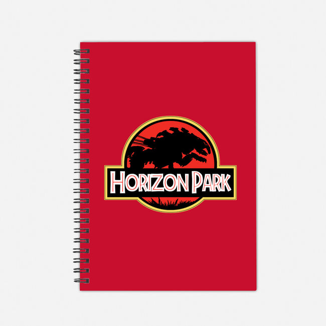 Horizon Park-none dot grid notebook-hodgesart