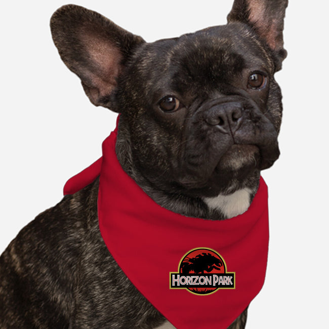Horizon Park-dog bandana pet collar-hodgesart