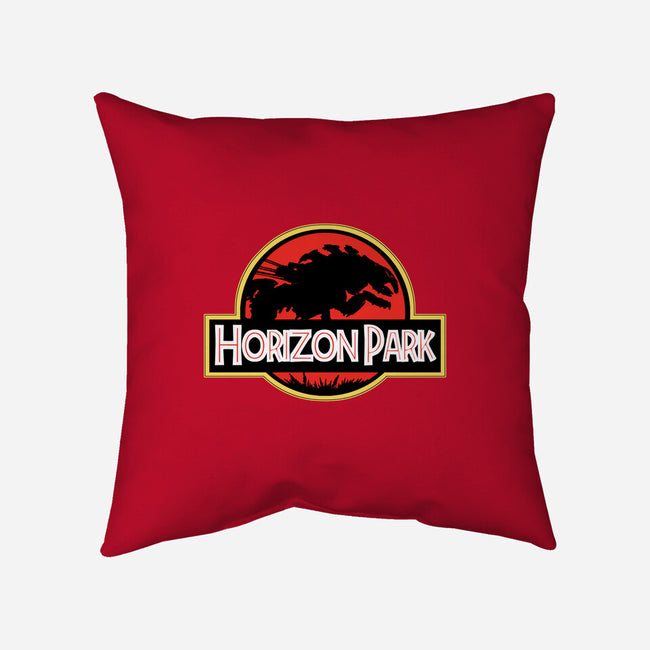 Horizon Park-none removable cover w insert throw pillow-hodgesart