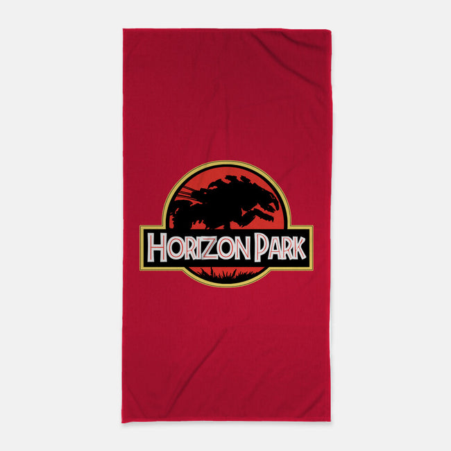 Horizon Park-none beach towel-hodgesart
