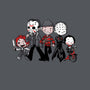 Horror BFFs-none removable cover w insert throw pillow-DoOomcat