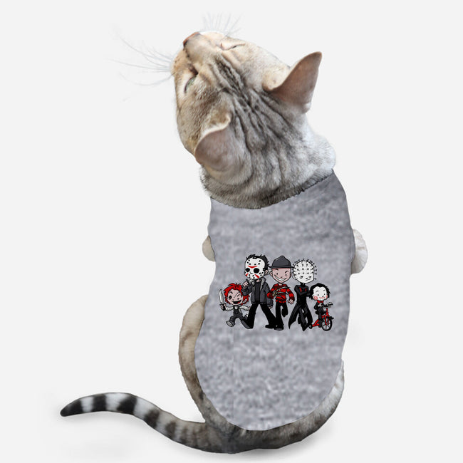 Horror BFFs-cat basic pet tank-DoOomcat