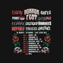 Horror Fest-none drawstring bag-CoD Designs