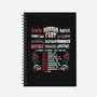 Horror Fest-none dot grid notebook-CoD Designs