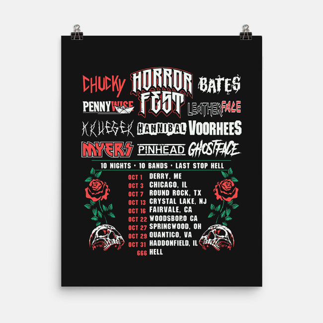 Horror Fest-none matte poster-CoD Designs