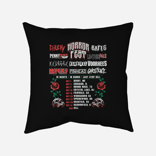 Horror Fest-none removable cover w insert throw pillow-CoD Designs