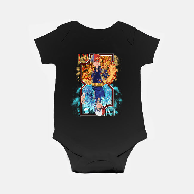 Hot and Cold Card-baby basic onesie-Coinbox Tees