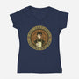 Hot Leaf Juice-womens v-neck tee-KatHaynes
