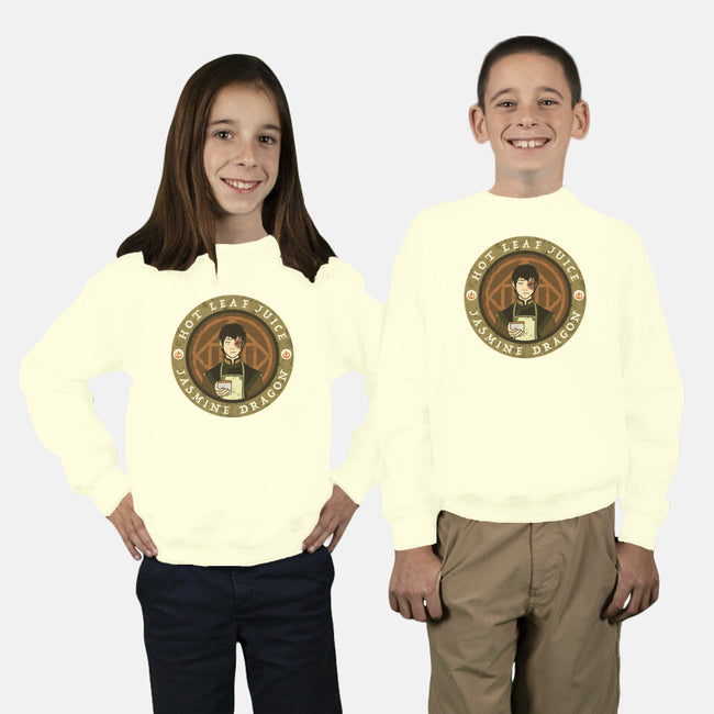 Hot Leaf Juice-youth crew neck sweatshirt-KatHaynes