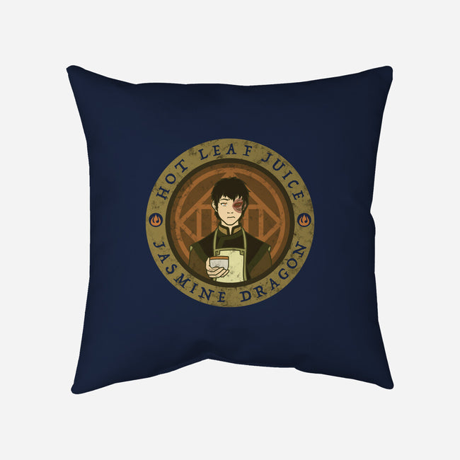 Hot Leaf Juice-none removable cover w insert throw pillow-KatHaynes