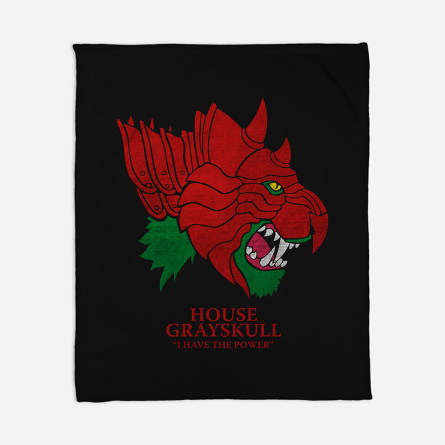 House Grayskull-none fleece blanket-Melonseta