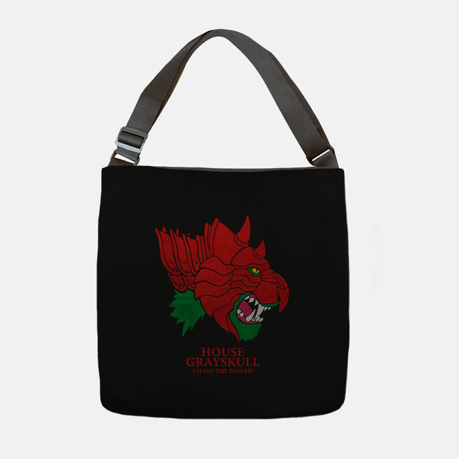 House Grayskull-none adjustable tote-Melonseta