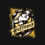 House Hufflepup-womens off shoulder tee-DauntlessDS