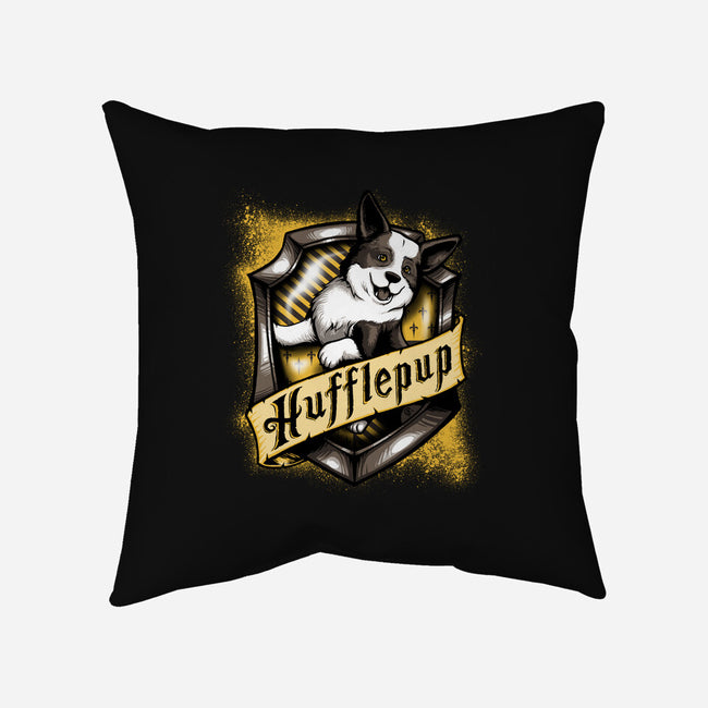 House Hufflepup-none removable cover w insert throw pillow-DauntlessDS