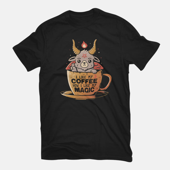 How I Like My Coffee-mens heavyweight tee-eduely