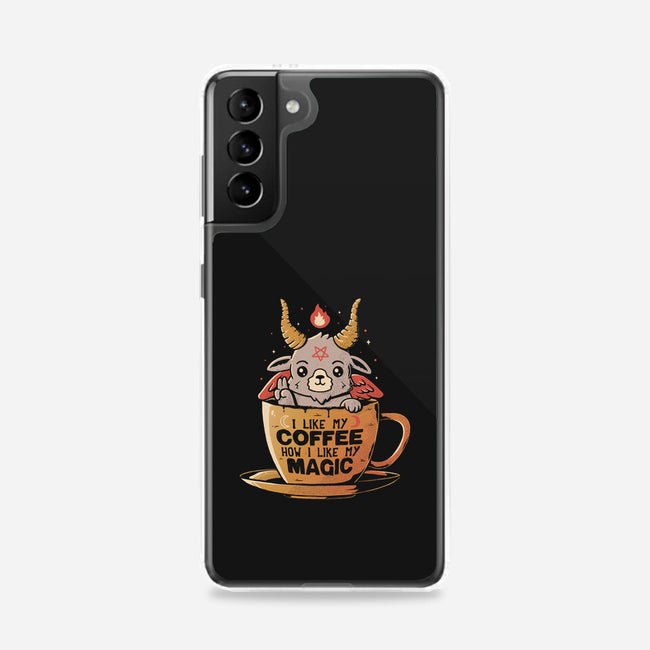 How I Like My Coffee-samsung snap phone case-eduely