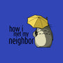 How I Met My Neighbor-none polyester shower curtain-beware1984