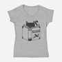 How to Kill a Mockingbird-womens v-neck tee-tobefonseca