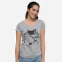 How to Kill a Mockingbird-womens v-neck tee-tobefonseca