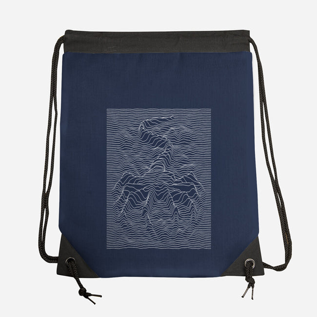 Hug Division-none drawstring bag-bleee