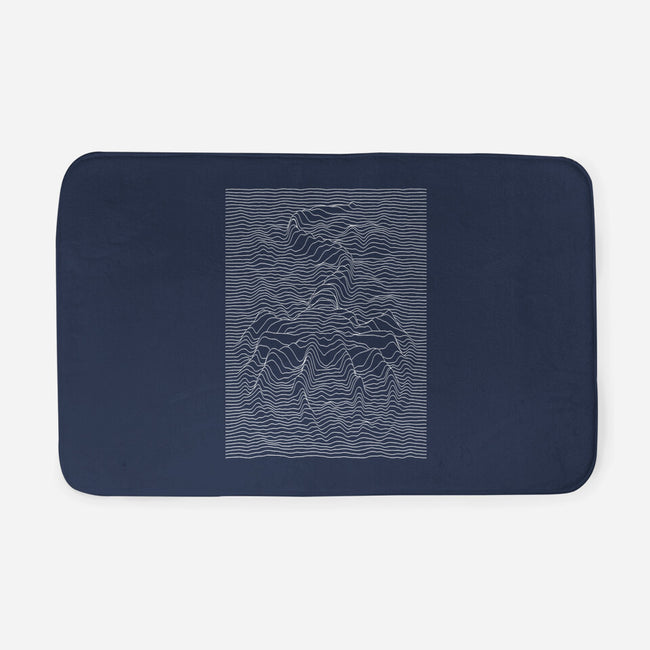 Hug Division-none memory foam bath mat-bleee