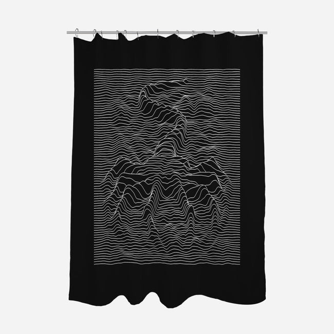 Hug Division-none polyester shower curtain-bleee