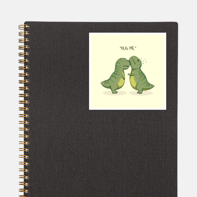 Hug Me-none glossy sticker-AlanBao