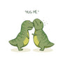 Hug Me-womens v-neck tee-AlanBao