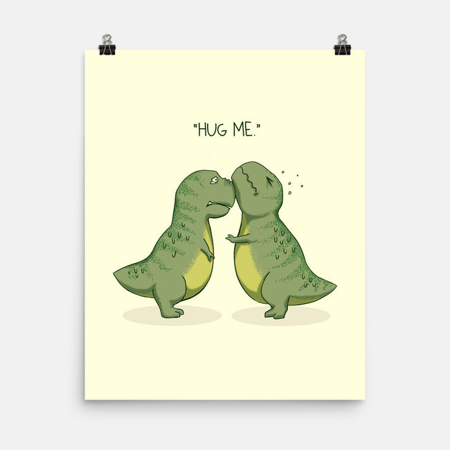 Hug Me-none matte poster-AlanBao