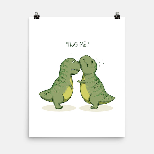 Hug Me-none matte poster-AlanBao