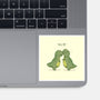 Hug Me-none glossy sticker-AlanBao