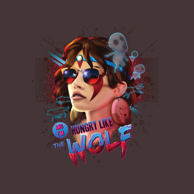 Hungry Like the Wolf-none removable cover w insert throw pillow-RockyDavies