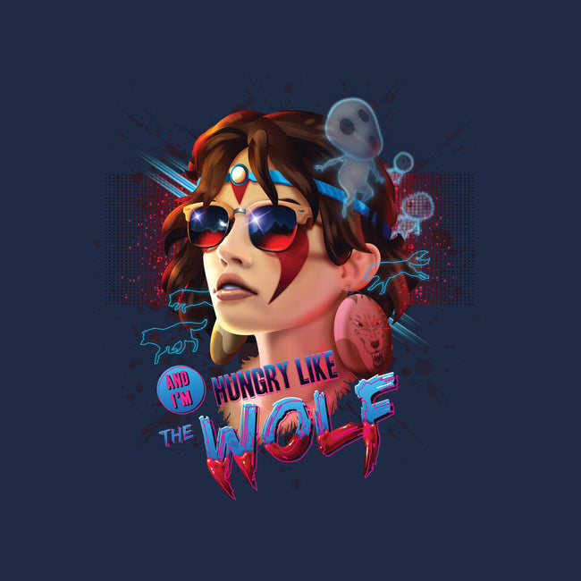 Hungry Like the Wolf-none removable cover w insert throw pillow-RockyDavies