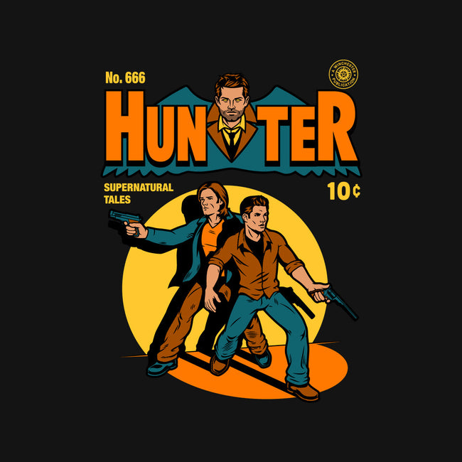 Hunter Comic-none removable cover w insert throw pillow-harebrained